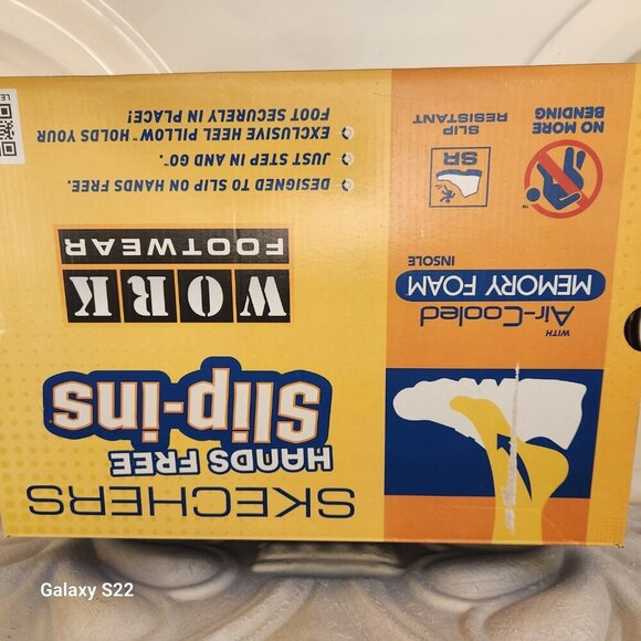 Skechers Hands Free Slip-ins molder heel work shoes. Men's. Size 10 - Picture 11 of 11